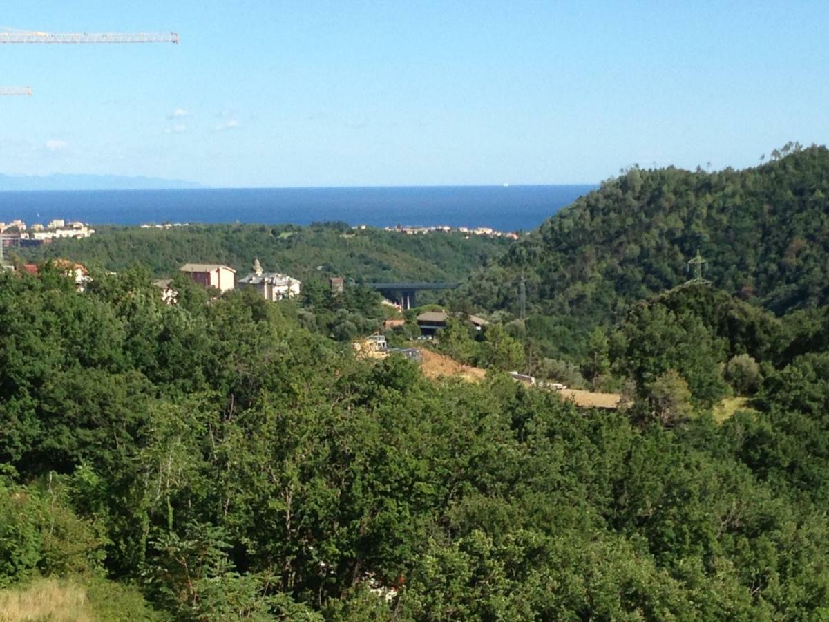 attico con vista spettacolare cogoleto Villa Esterno foto