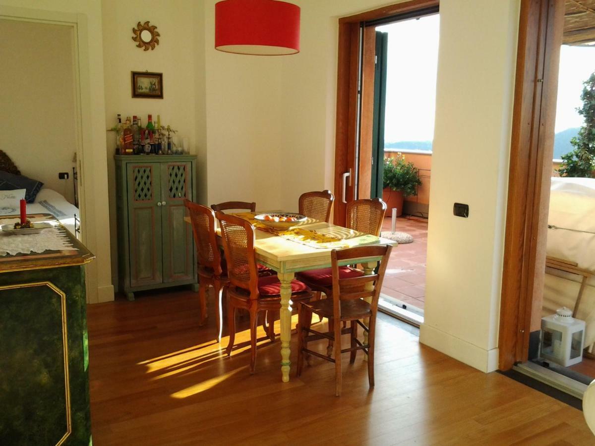 attico con vista spettacolare cogoleto Villa Esterno foto